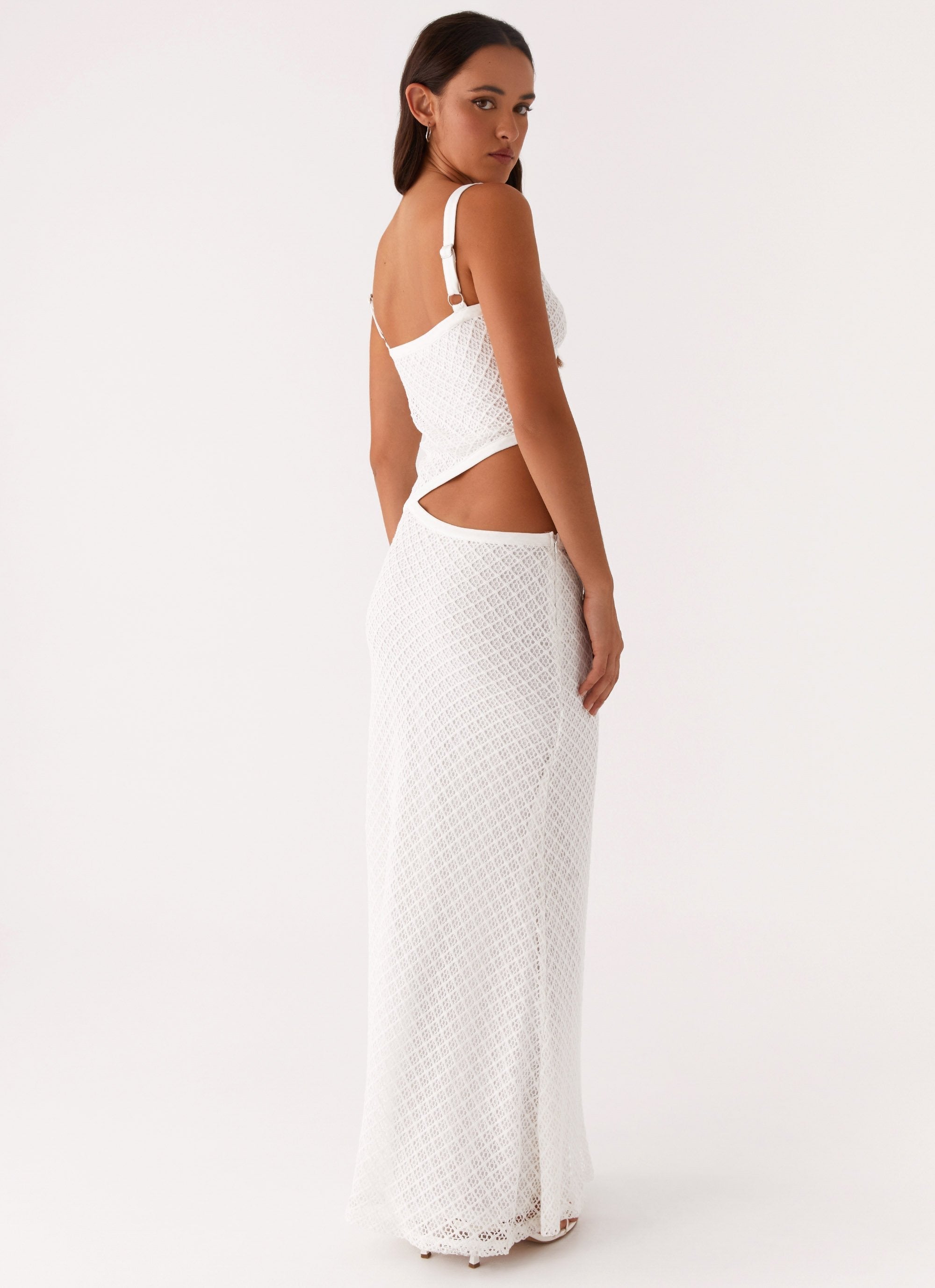 Nira Knit Crochet Dress