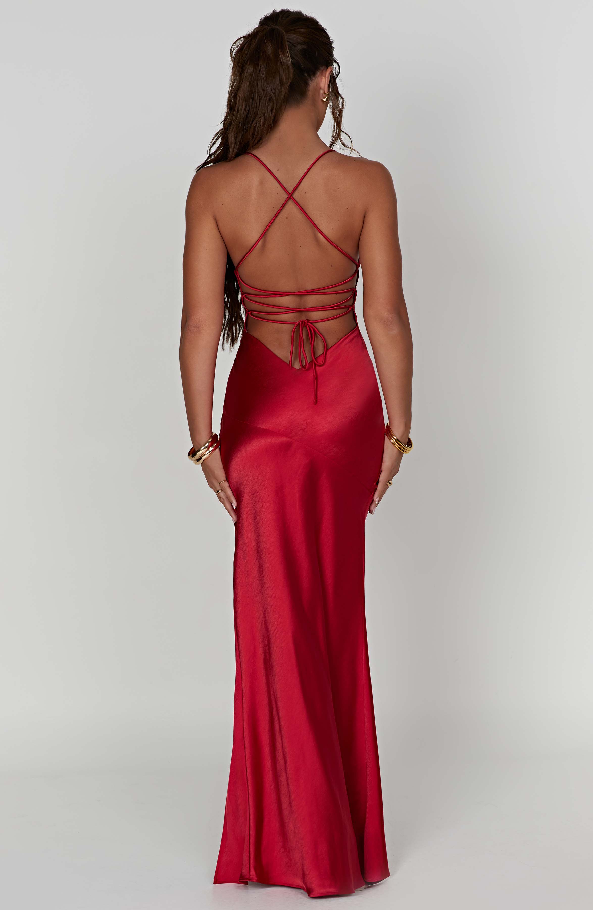 Sienna Silk Satin Gown