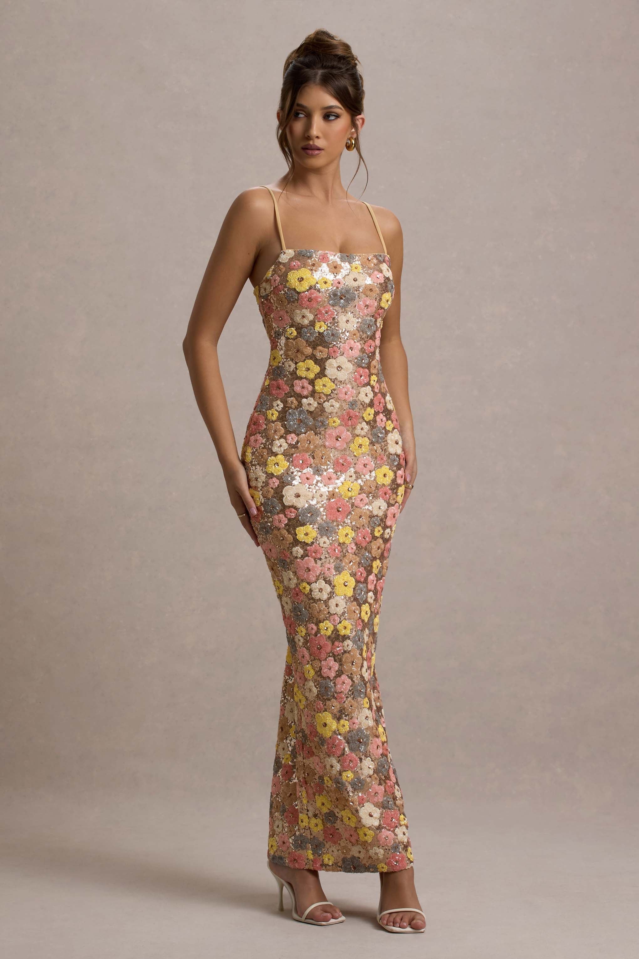 Fleurinde Floral Midi Dress