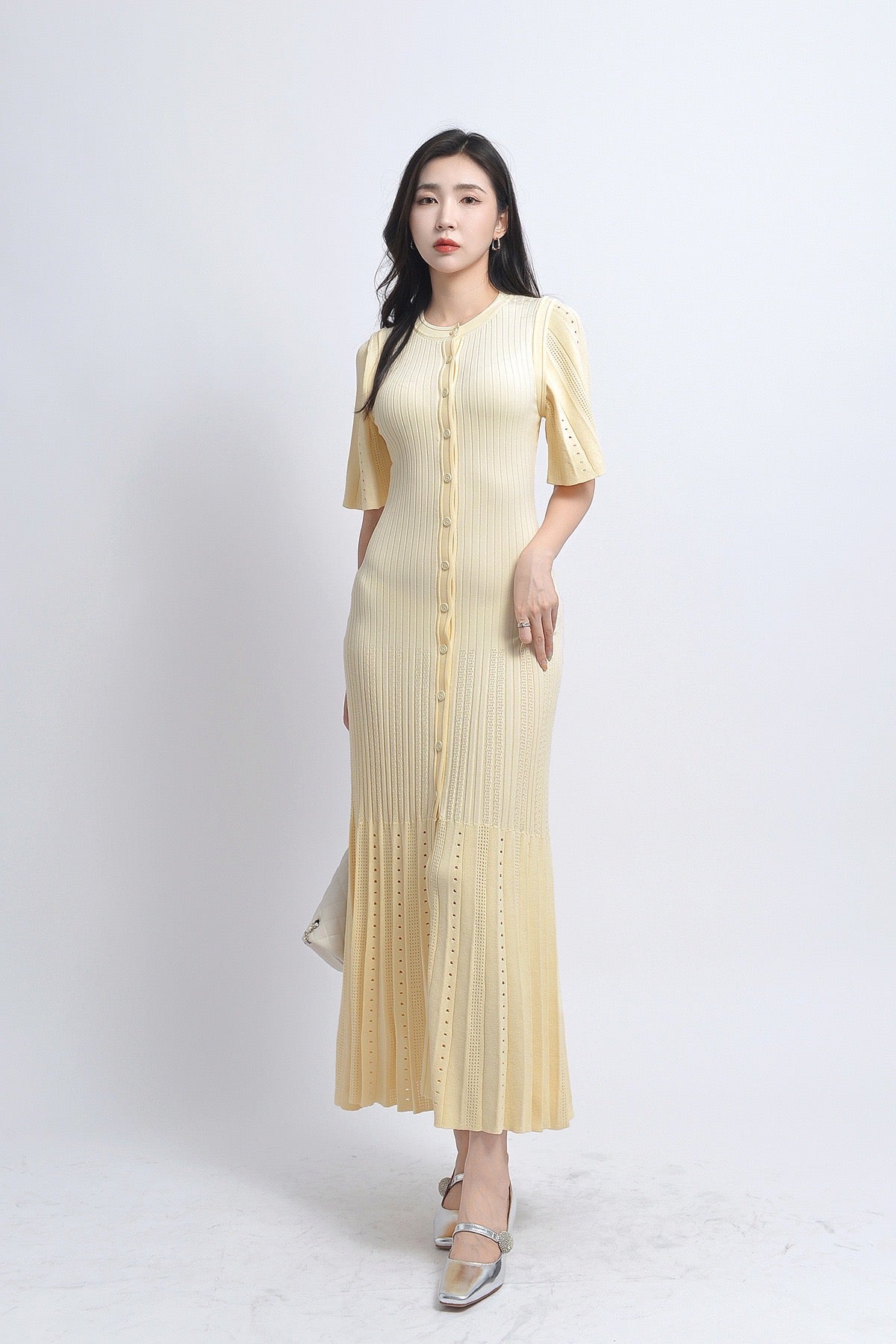 Solène Knitted Dress