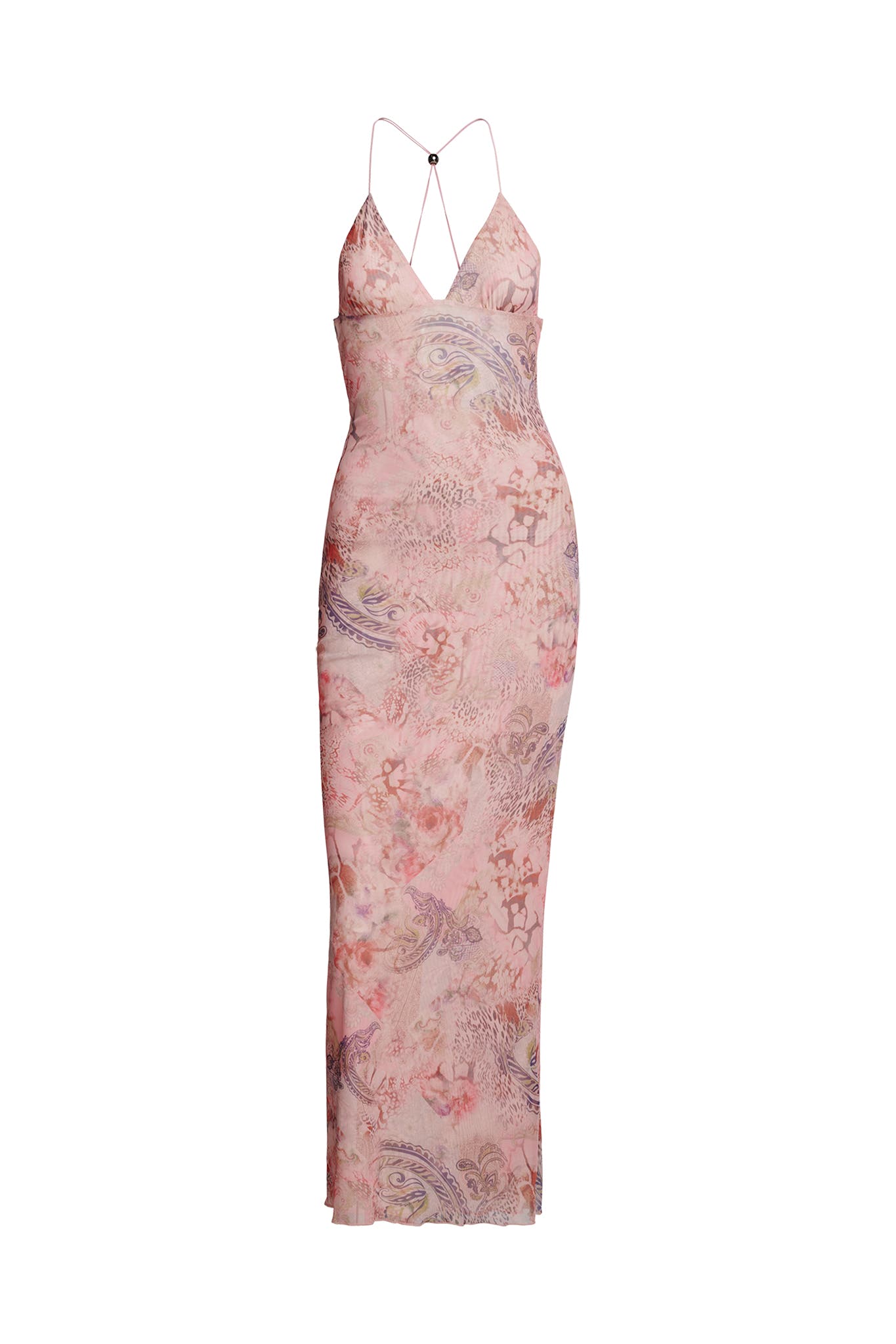Fleur Open-Back Maxi Dress
