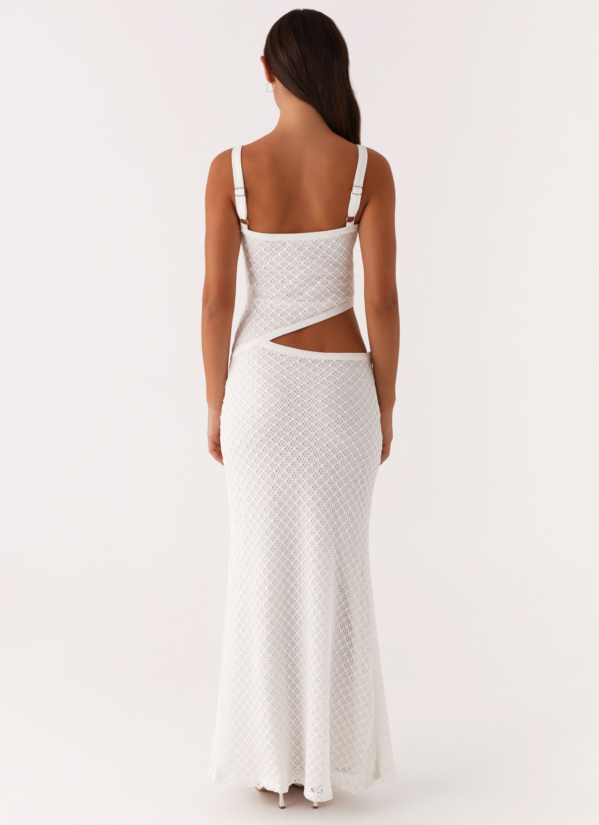Nira Knit Crochet Dress