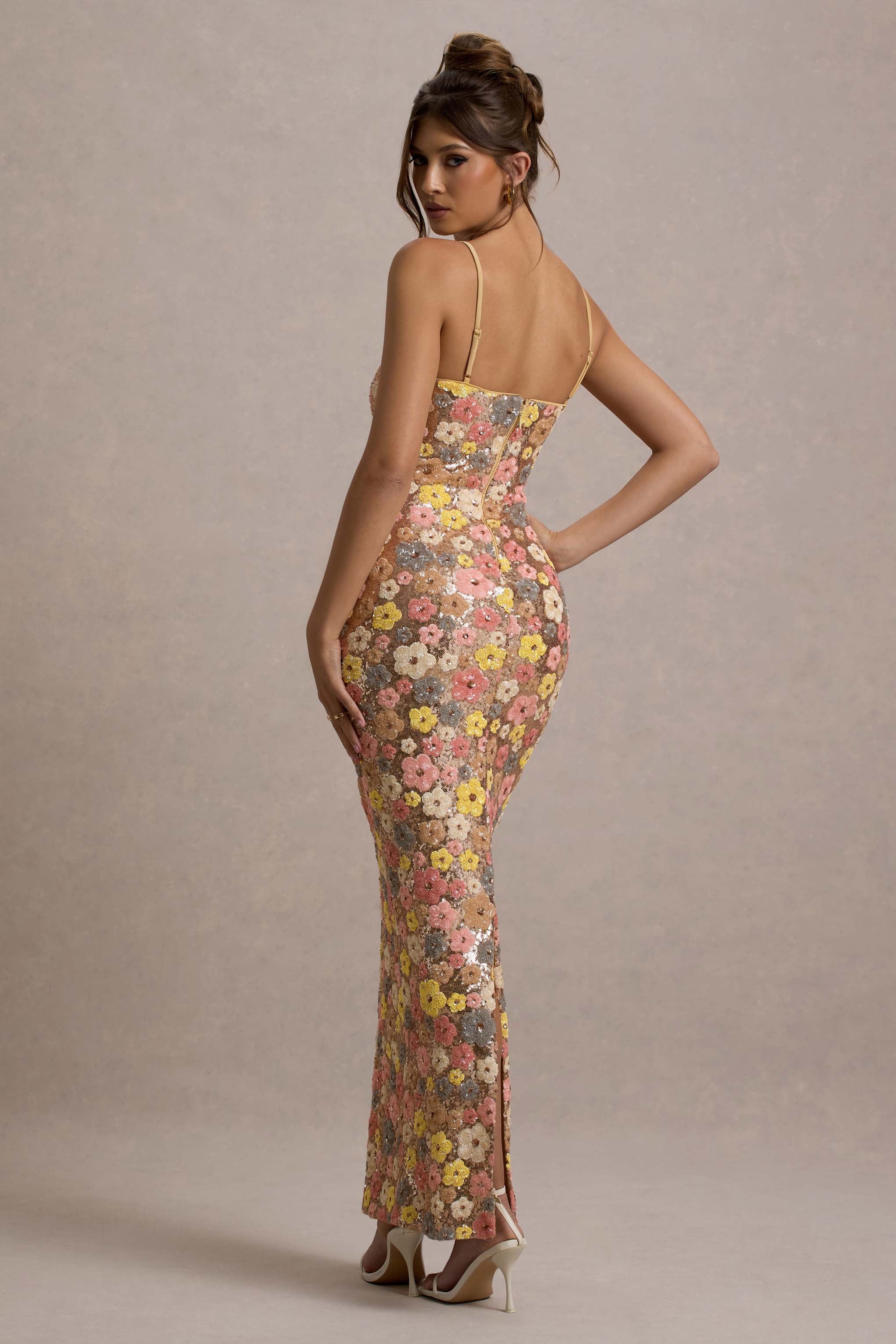 Fleurinde Floral Midi Dress